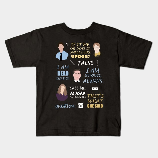 The Office Kids T-Shirt by Danielle